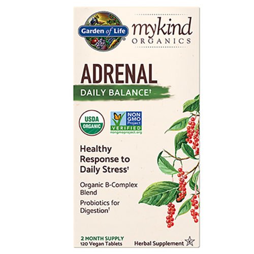 Garden Of Life Adrenal Balance Mykind 120 Tabs