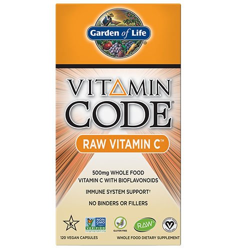 Garden Of Life Raw Vitamin C 120 Capsules