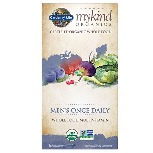 Garden Of Life My Kind Organics Mens Once Daily 60 Tablets