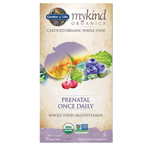 Garden Of Life My Kind Organics Pre Natal Once Daily 90 Tabs