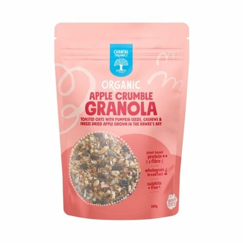 Chantal Organics Apple Crumble Granola 600G
