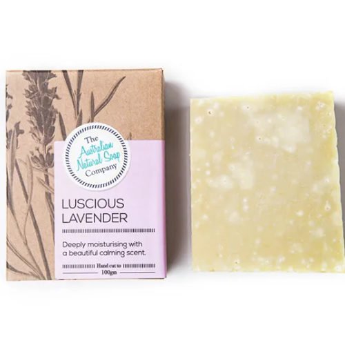 Australian Natural Soap Company Luscious Lavender Soap 100G