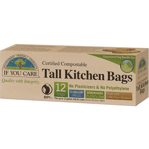 If You Care Tall Kitchen Bag 49.2L