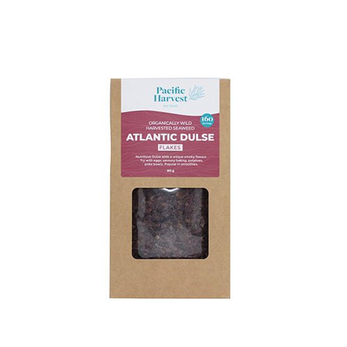 Pacific Harvest Atlantic Dulse Seaweed Flakes 80g
