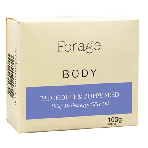 Forage Body Bar Patchouli & Poppy Bar 100G