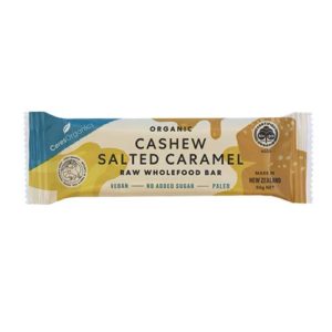 Ceres Organics Cashew Salted Caramel Raw Wholefood Bar 50G