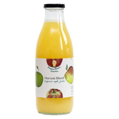 Poppa Pete’s Organic Harvest Blend Apple Juice 1L