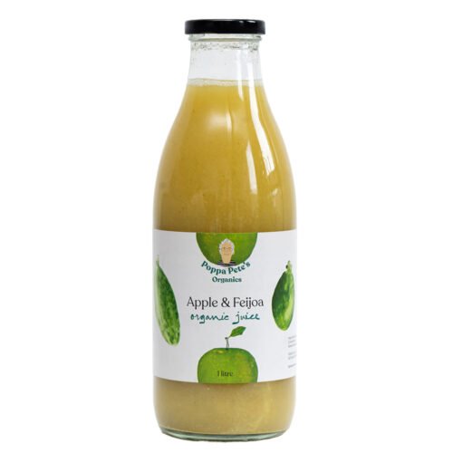 Poppa Pete’s Organic Apple & Feijoa Juice 1L