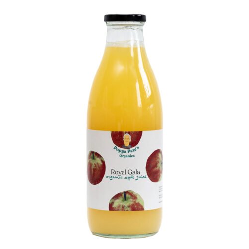 Poppa Pete’s Organic Gala Apple Juice 1L