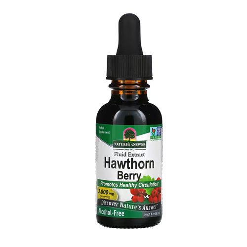 Nature’s Answer Hawthorn Berry Fluid Extract 2000mg Alcohol-Free 30ml