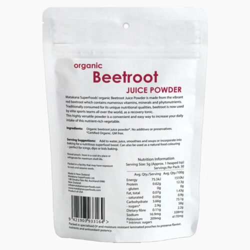 Matakana Superfoods Beetroot Juice Powder 150g