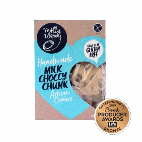 Molly Woppy Artisan Milk Choccy Chunk GF Cookies 185g