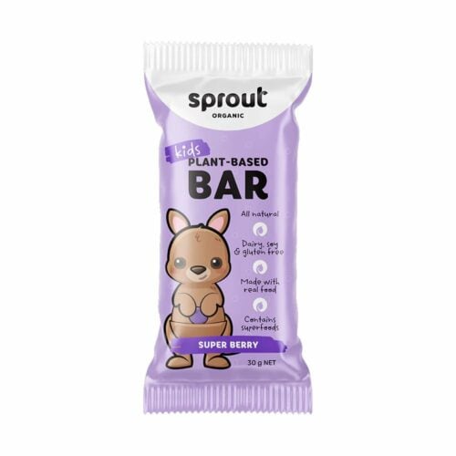 Sprout Organic Plant-Based Kids Bar Super Berry 30g