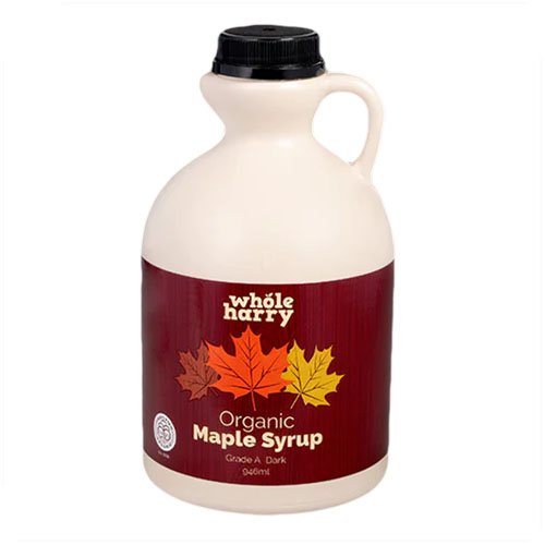 Whole Harry Organic Maple Syrup Dark 946ml