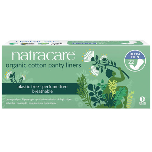 Natracare Organic Cotton Ultra Thin Panty Liners 22s