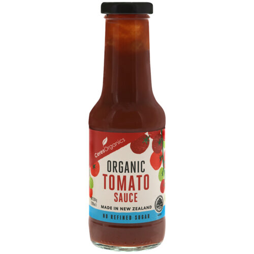 Ceres Organics Organic Tomato Sauce No Refined Sugar 290ml