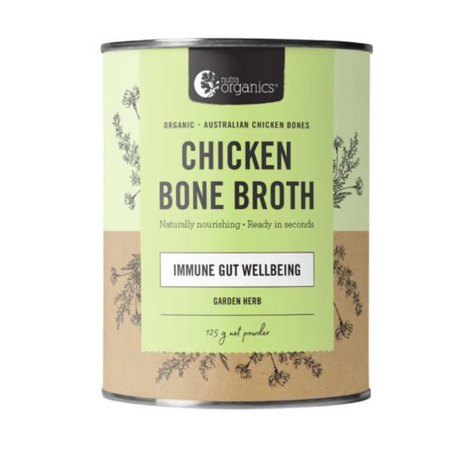 Nutra Organics Chicken Bone Broth Herb 125G