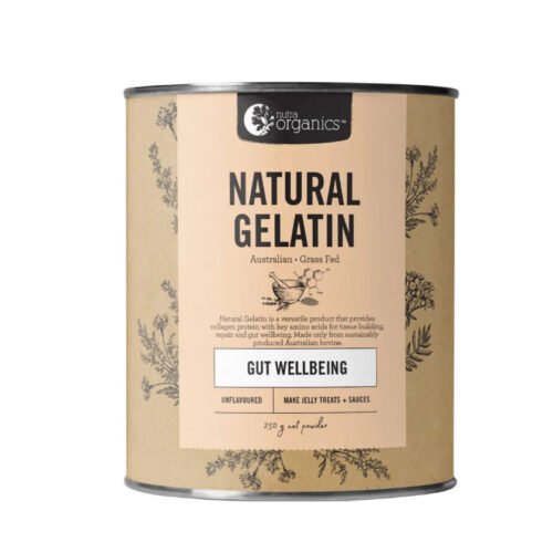 Nutra Organics Gelatin Natural 250G