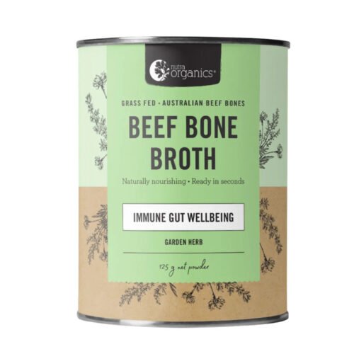 Nutra Organics Beef Bone Broth Garden Herb 125g