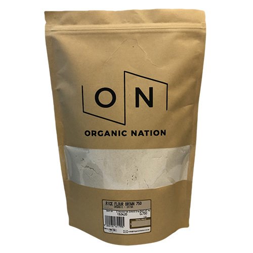 Organic Nation Brown Rice Flour 750G