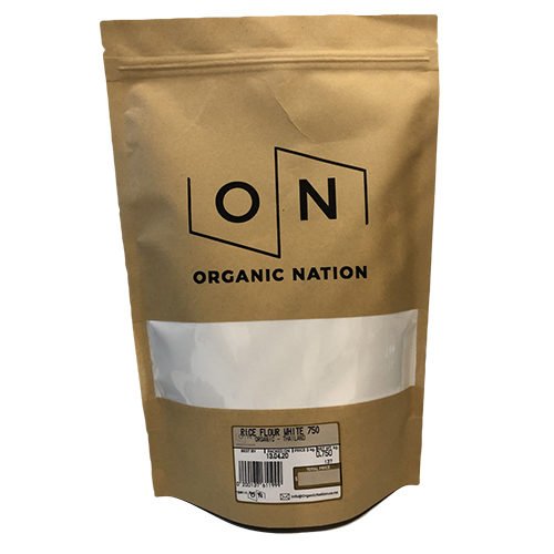 Organic Nation White Rice Flour 750G