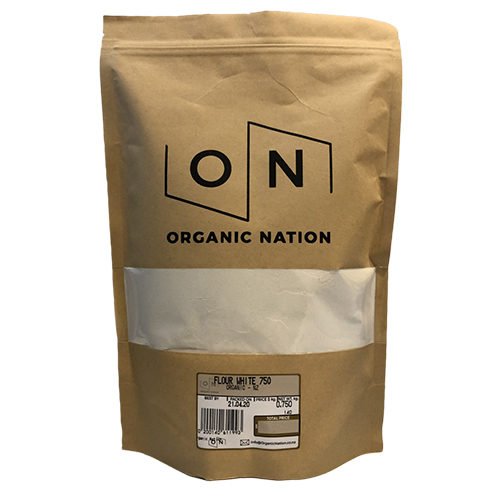 Organic Nation White Flour 750G