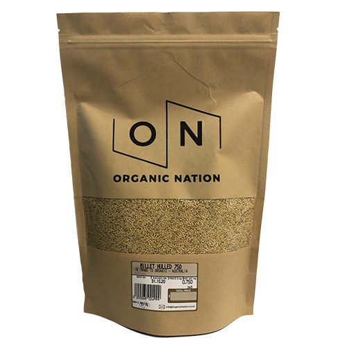 Organic Nation Hulled Millet 750G