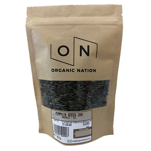 Organic Nation Pumpkin Seeds 150G