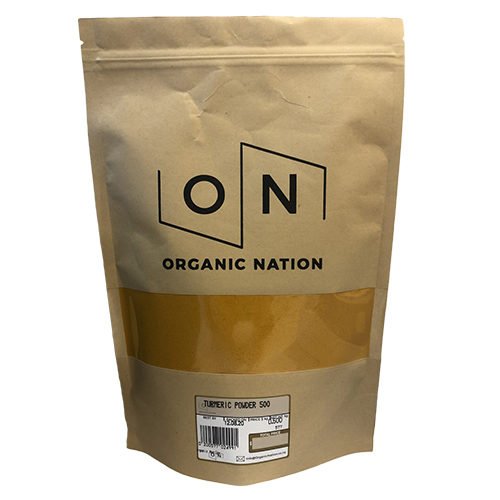 Organic Nation Turmeric Powder 500G