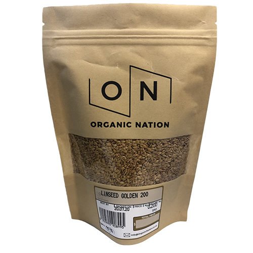 Organic Nation Golden Linseed 200G