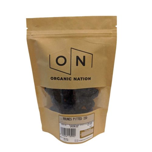 Organic Nation Pitted Prunes 150g