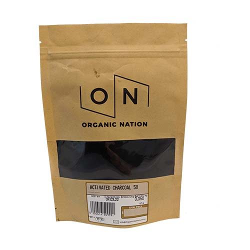 Organic Nation Activated Charcoal 50g