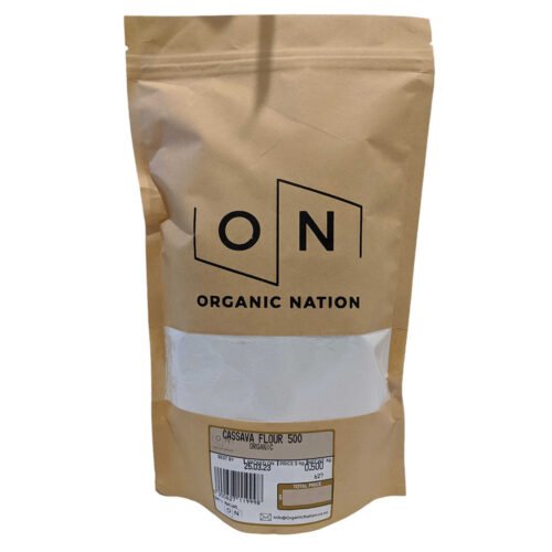 Organic Nation Cassava Flour 500G