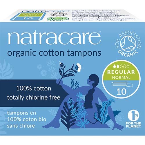 Natracare Cotton Tampons Regular 10